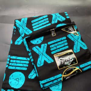 X Stripes Print Ankara - Big Grade