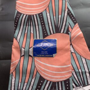 Striped Bloom Ankara - Medium Grade