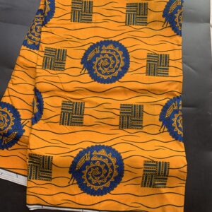 Yellow Africa Ankara - Medium Grade