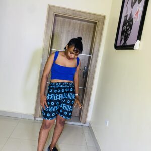 Ankara Shorts - Dual Colour