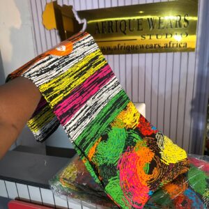 Multi-colour Ankara (Dual Design) - Big Grade