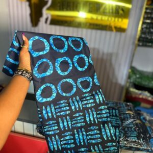 Dual Design Ankara Fabric - Medium Grade