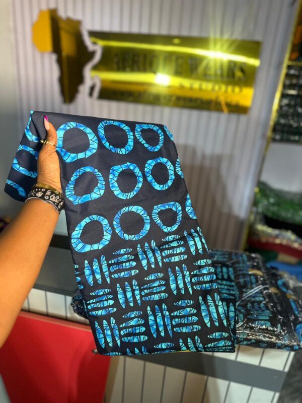 Dual Design Ankara Fabric - Medium Grade