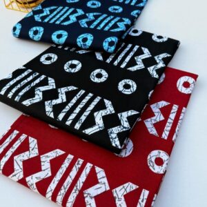 ZigZag + Stripe Dual Ankara -Small Grade