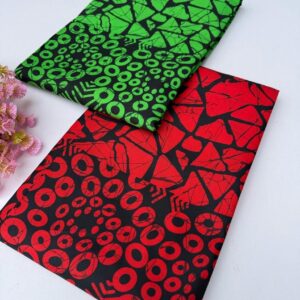 Marble + Circle Dual-Design Ankara - Small Grade