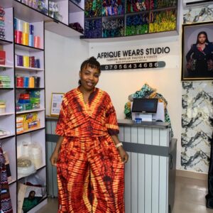 Two Piece - Fiery Orange- Red