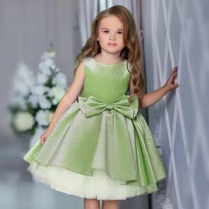 Ball Gown - Green Colour